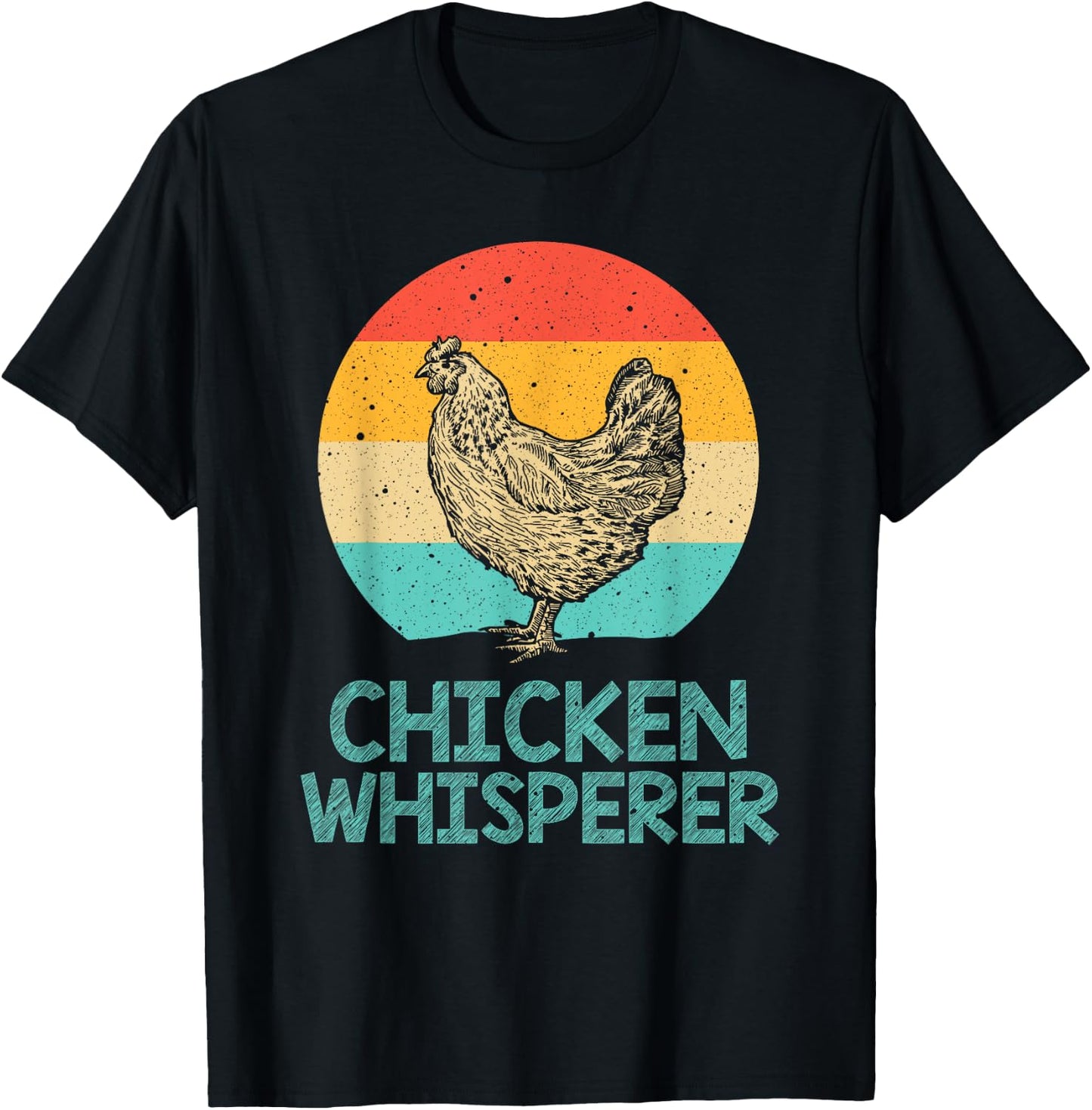 Cool Chicken Whisperer Women Chicken Lover Farmer T-Shirt - T-Shirt | Black