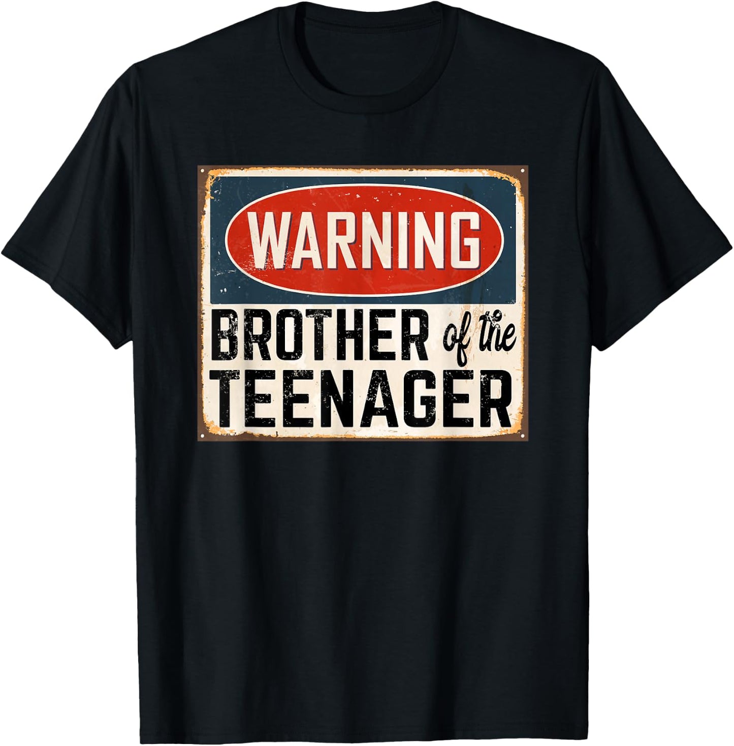 Matching Brother of the Official Teenager 13th Birthday T-Shirt - T-Shirt | Black