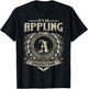 It's an Appling Thing You Wouldn't Understand Name Vintage T-Shirt - T-Shirt | Black