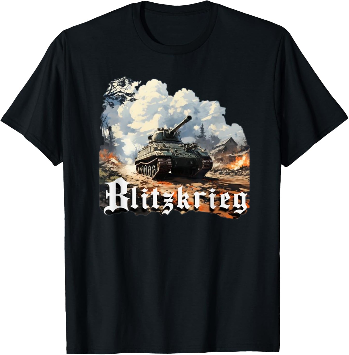 World War 2 Blitzkrieg T-Shirt - T-Shirt | Black