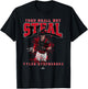 Thou Shall Not Steal Tyler Stephenson Cincinnati MLBPA T-Shirt - T-Shirt | Black