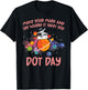 Make Mark Astronaut Space International Dot Day Boys T-Shirt - T-Shirt | Black