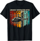 Retro Helicopter Aviation Easily Distracted by Helicopters T-Shirt - T-Shirt | Black