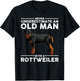Funny Rottweiler Designs Dad Grandpa Rottie Lovers Small T-Shirt - T-Shirt | Black