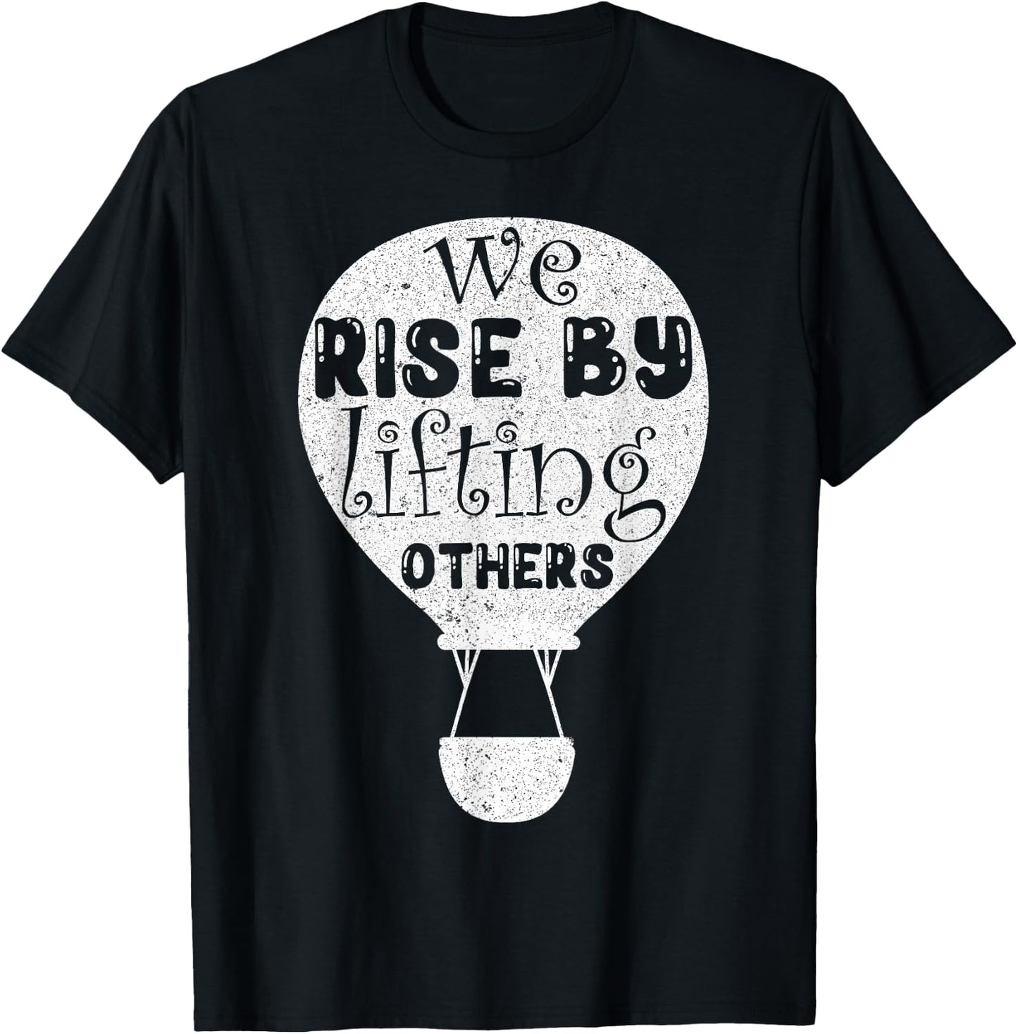 Balloon Flight Hot Air Balloon T-Shirt - T-Shirt | Black