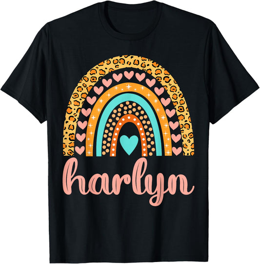 Harlyn Harlyn Name Birthday Shirt Gift T-Shirt - T-Shirt | Black