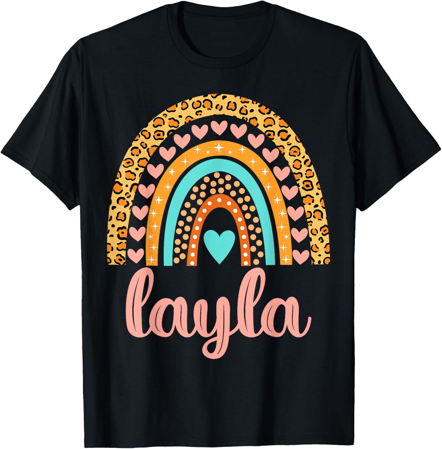 Layla Layla Name Birthday Shirt Gift T-Shirt - T-Shirt | Black