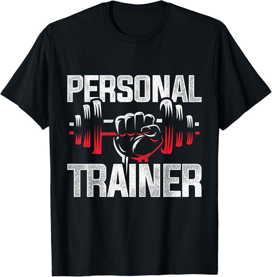 Fitness Trainer Gift Personal Trainer T-Shirt - T-Shirt | Black