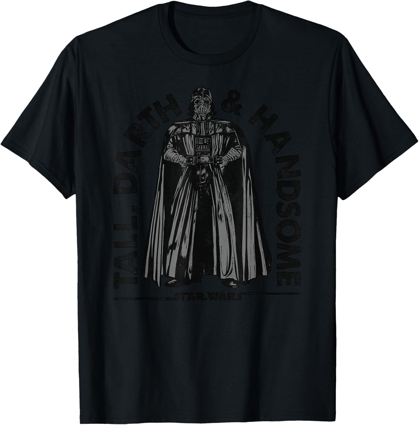 Star Wars Vader Tall Darth & Handsome Arch Graphic T-Shirt - T-Shirt | Black