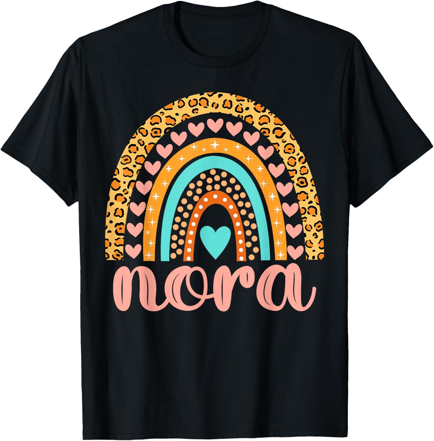 Nora Nora Name Birthday Shirt Gift T-Shirt - T-Shirt | Black