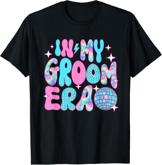 Disco In My Groom Era T-Shirt - T-Shirt | Black