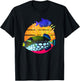 Clown Trigger Niger Trigger Fish Agressive Saltwater Fish T-Shirt - T-Shirt | Black