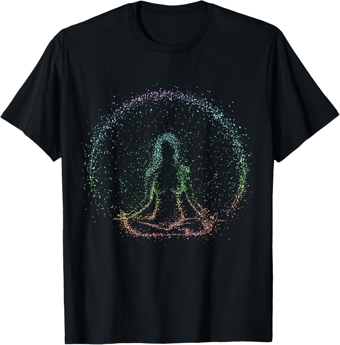 Meditation, Magical Spiritual Energy T-Shirt - T-Shirt | Black