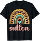 Sutton Sutton Name Birthday Shirt Gift T-Shirt - T-Shirt | Black