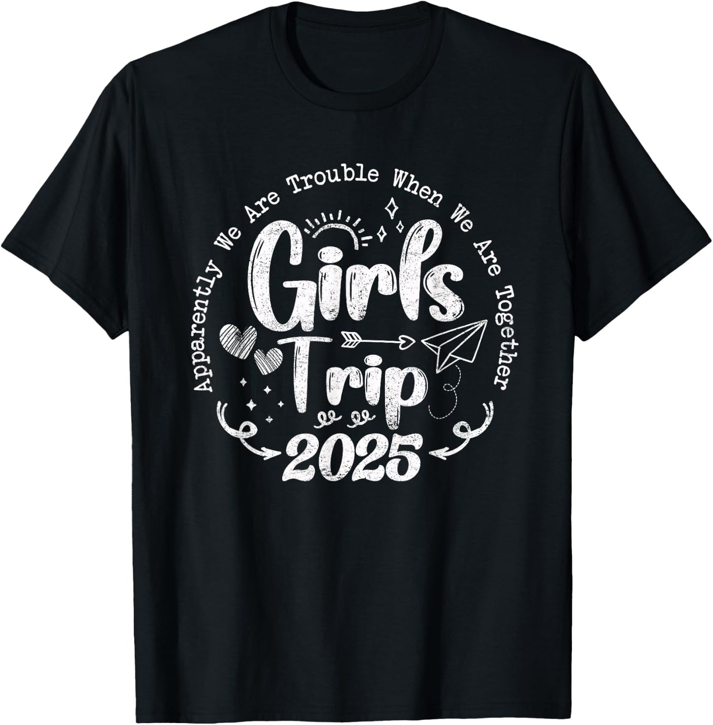 Black Graphic Travel , Small, Short Sleeve, All Seasons T-Shirt - T-Shirt | Black