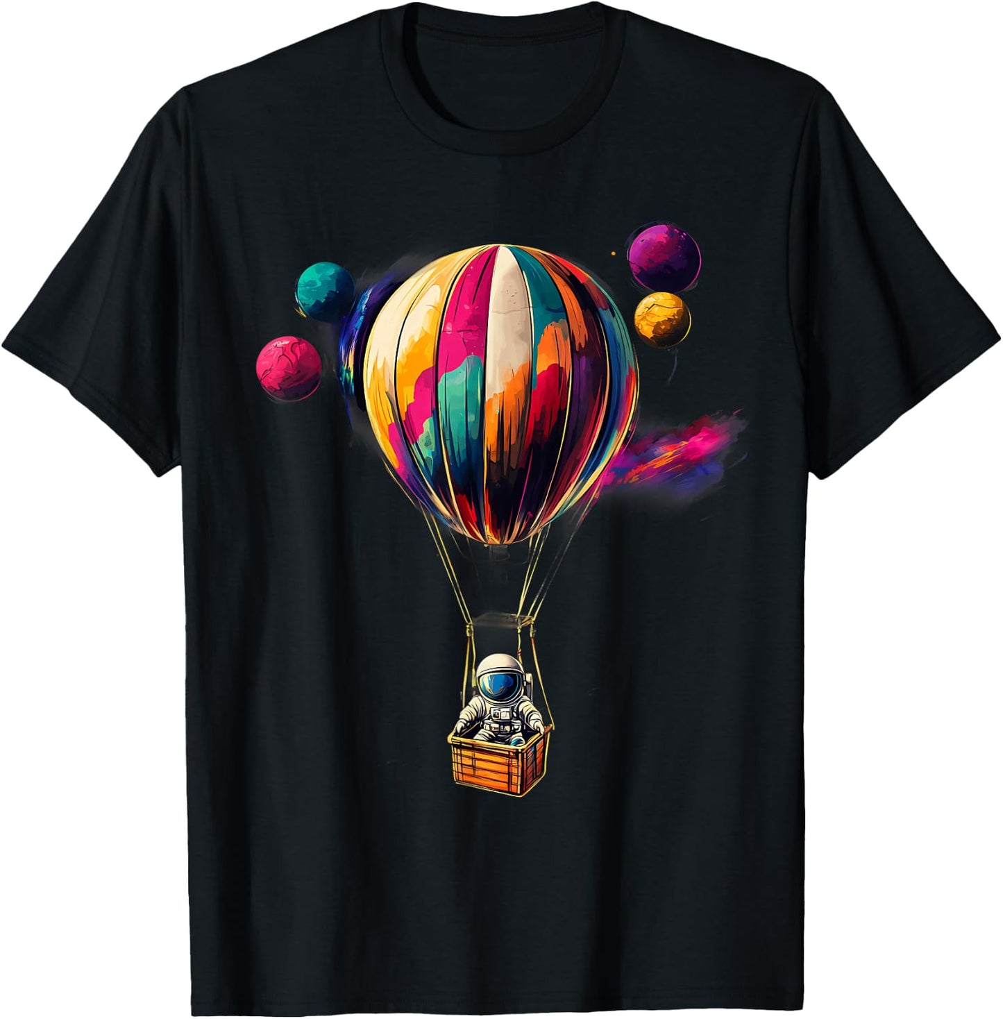 Hot Air Balloon Ride Festival Hot Air Ballooning T-Shirt - T-Shirt | Black