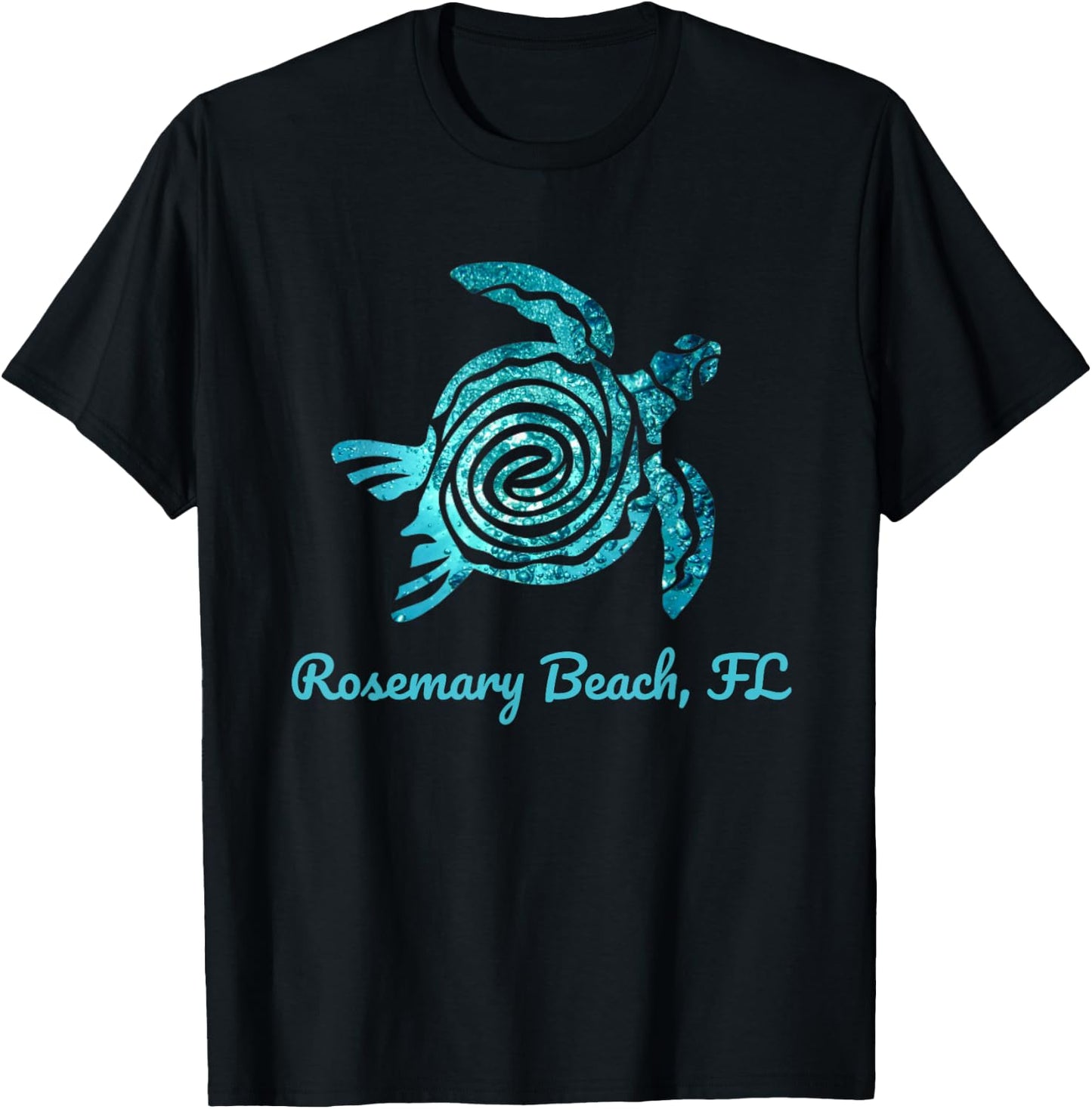 Beach Rosemary, Florida Marine Biology Save The Sea Turtle Women Kids T-Shirt - T-Shirt | Black