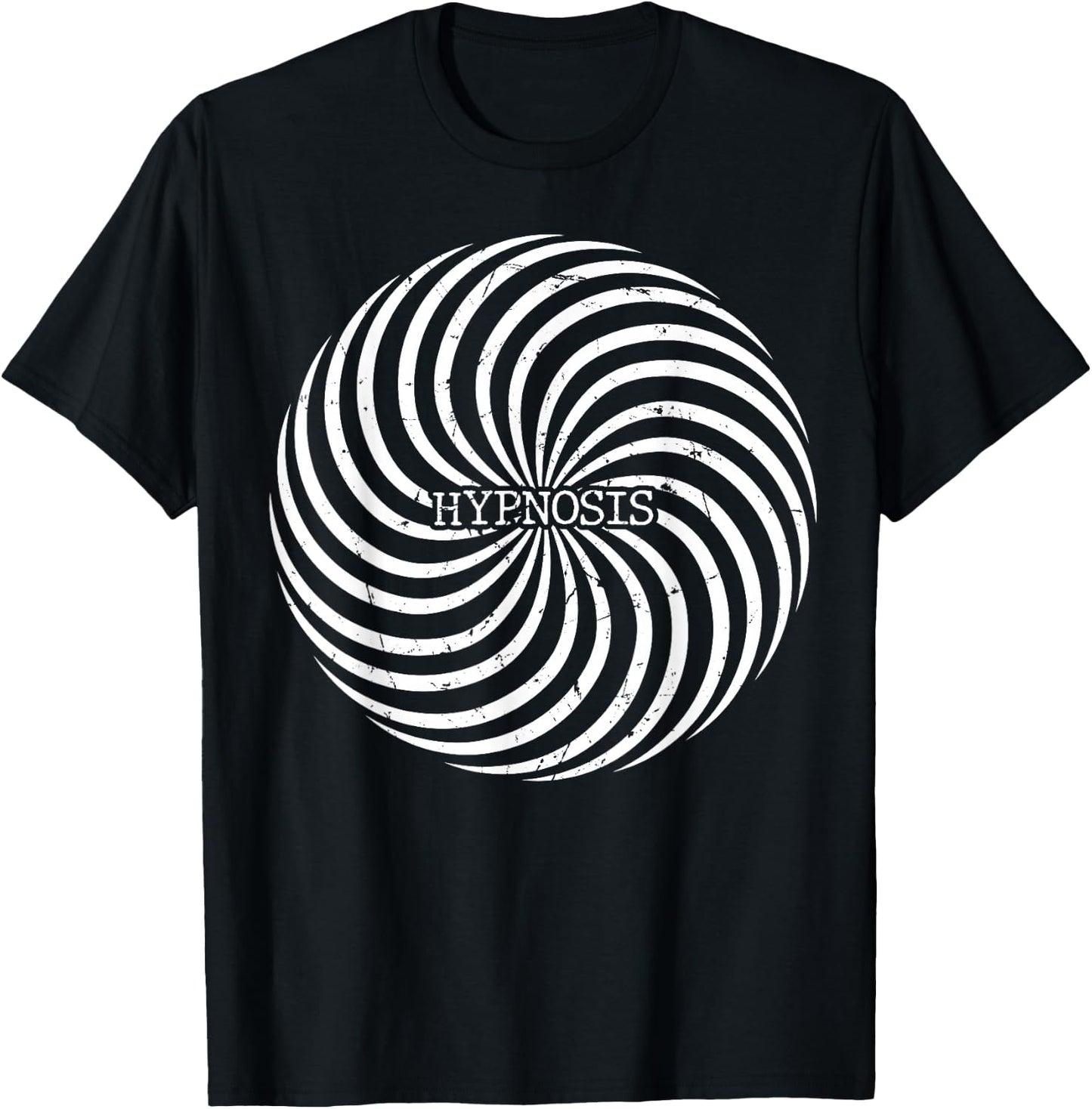 Hypnotize - Hypnosis - Optical Illusion - Self Hypnotism T-Shirt - T-Shirt | Black