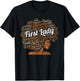 First Lady | Pastor's Wife Black Woman Afro T-Shirt - T-Shirt | Black