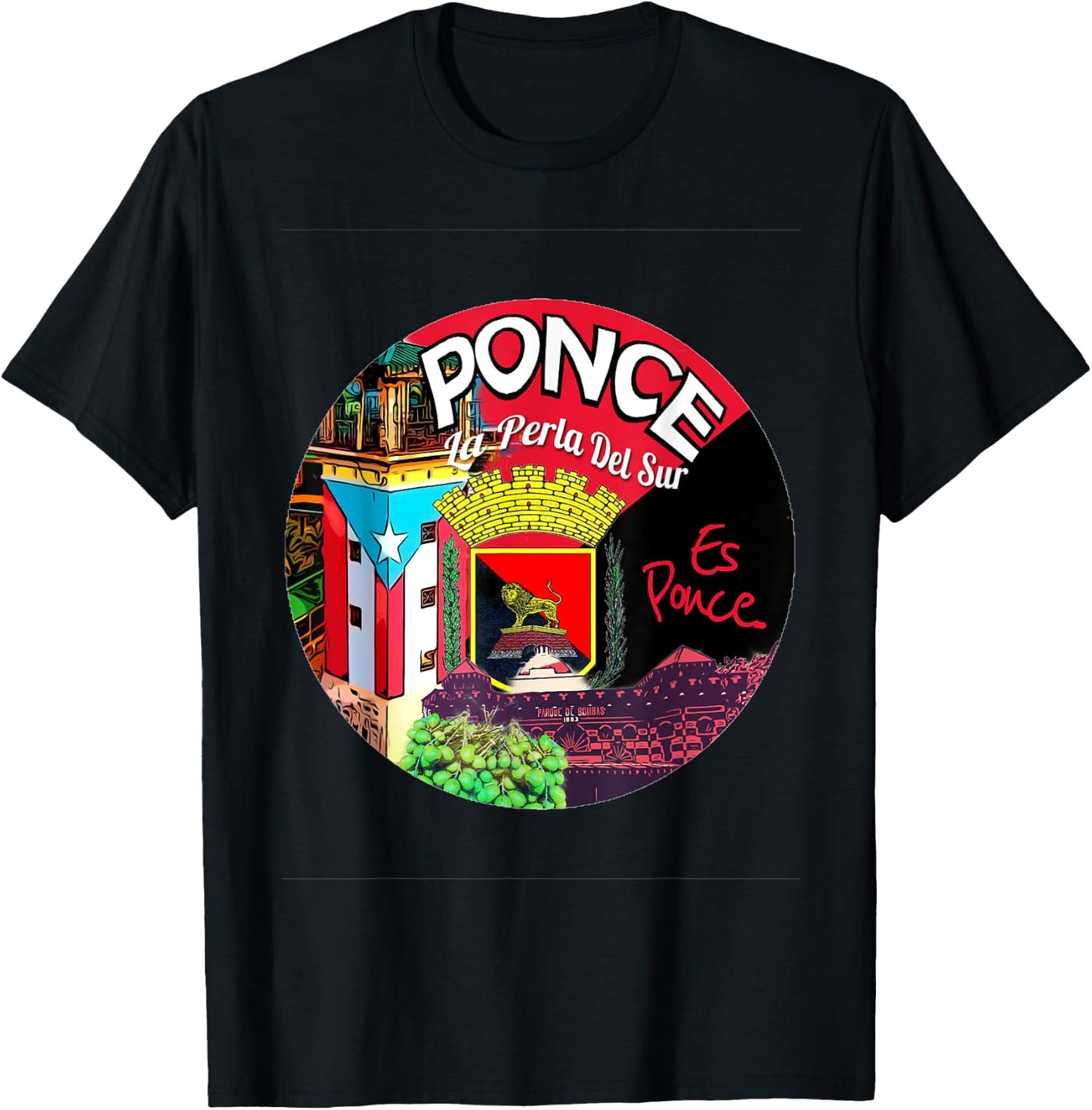 ponce es ponce Puerto Rico Izis la Enfermera T-Shirt - T-Shirt | Black