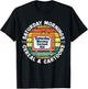 70s 80s 90s Retro Kid Saturday Mornings Cereal and Cartoons T-Shirt - T-Shirt | Black