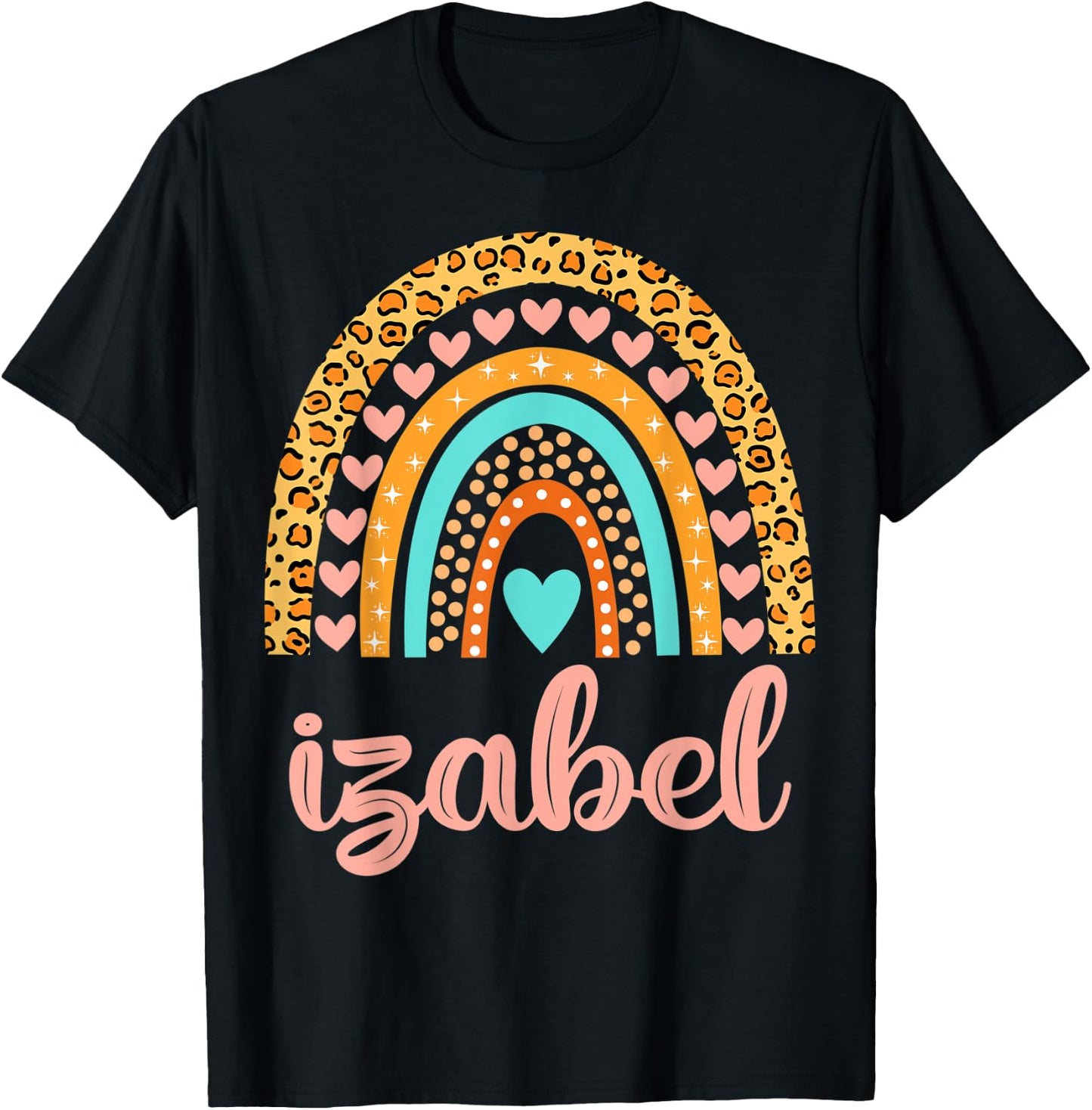 Izabel Izabel Name Birthday Shirt Gift T-Shirt - T-Shirt | Black