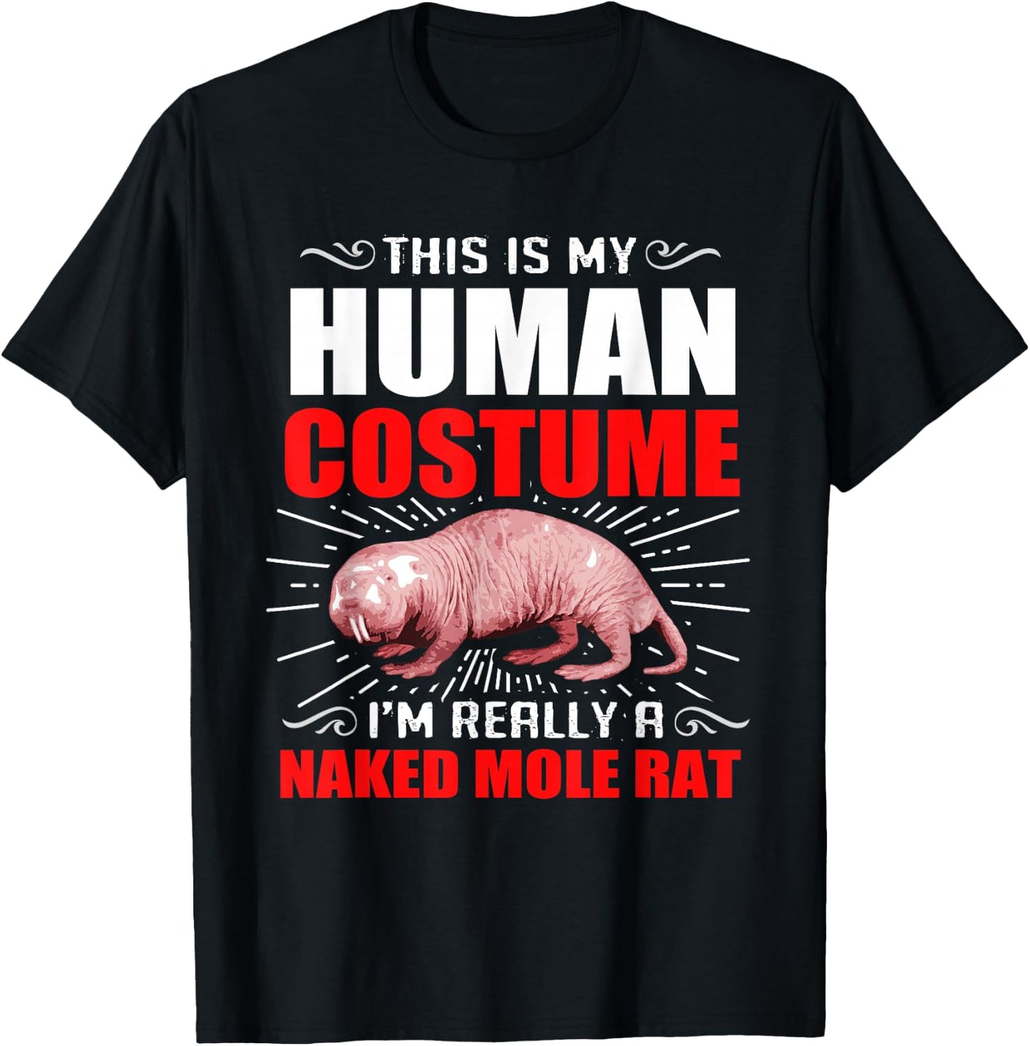 Naked Mole Rat T-Shirt - T-Shirt | Black