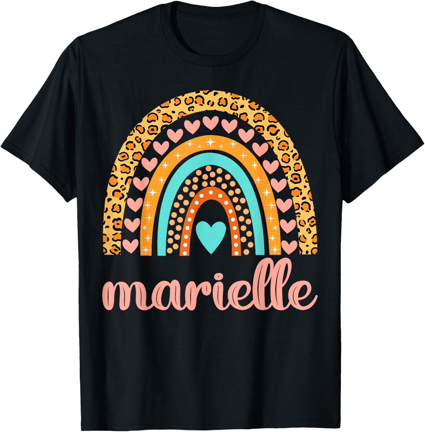 Marielle Marielle Name Birthday Shirt Gift T-Shirt - T-Shirt | Black