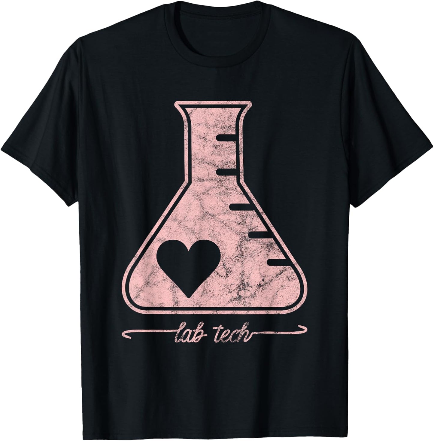 Beaker Lab Tech Laboratory Technician T shirt gift T-Shirt - T-Shirt | Black