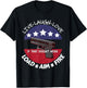 American Live Laugh Love Load Aim Fire 2ndAmendment Support T-Shirt - T-Shirt | Black