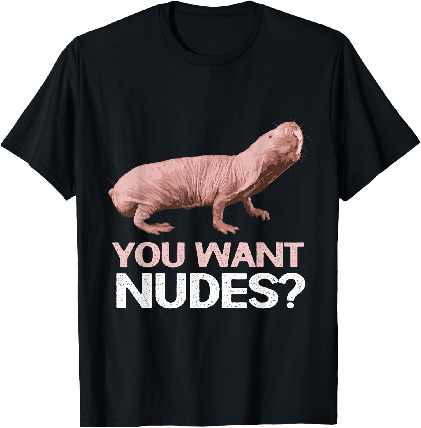 Naked Mole Rat T-Shirt - T-Shirt | Black
