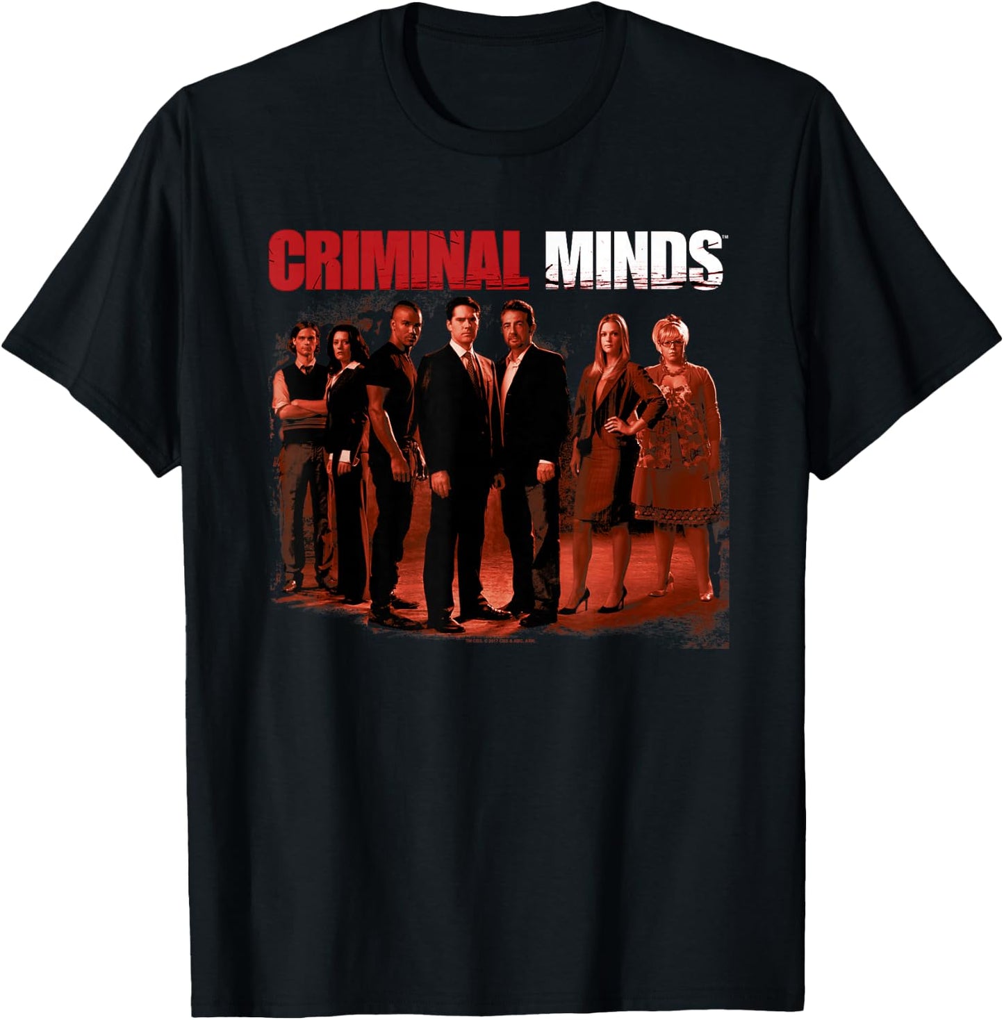 Criminal Minds The Crew T-Shirt - T-Shirt | Black
