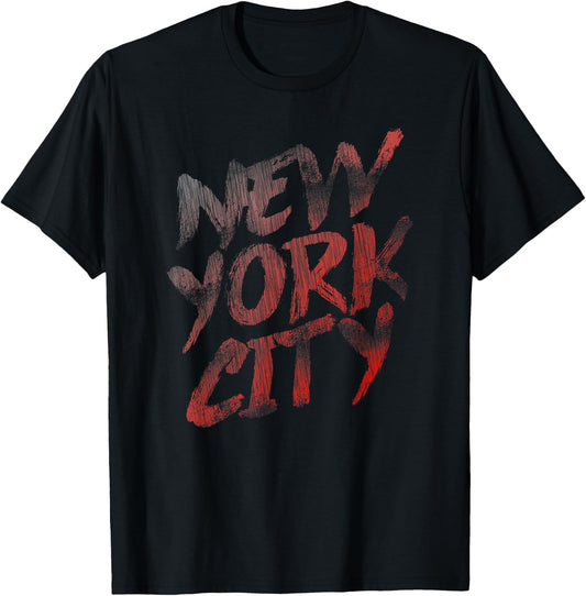 New York City Classic Vintage NY T-Shirt - T-Shirt | Black