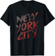 New York City Classic Vintage NY T-Shirt - T-Shirt | Black