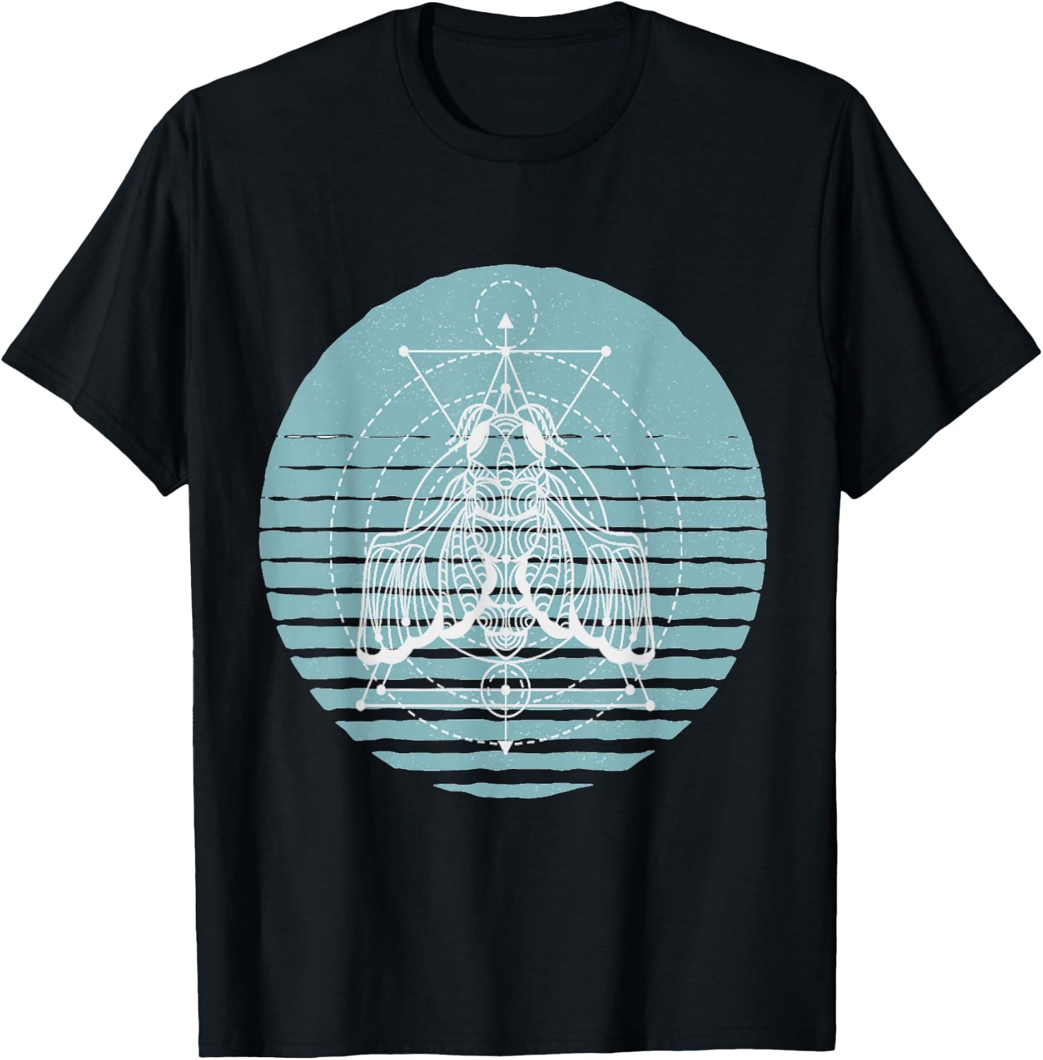 Cicada Symbol Cicada Illustration Cicada Insect Lover T-Shirt - T-Shirt | Black