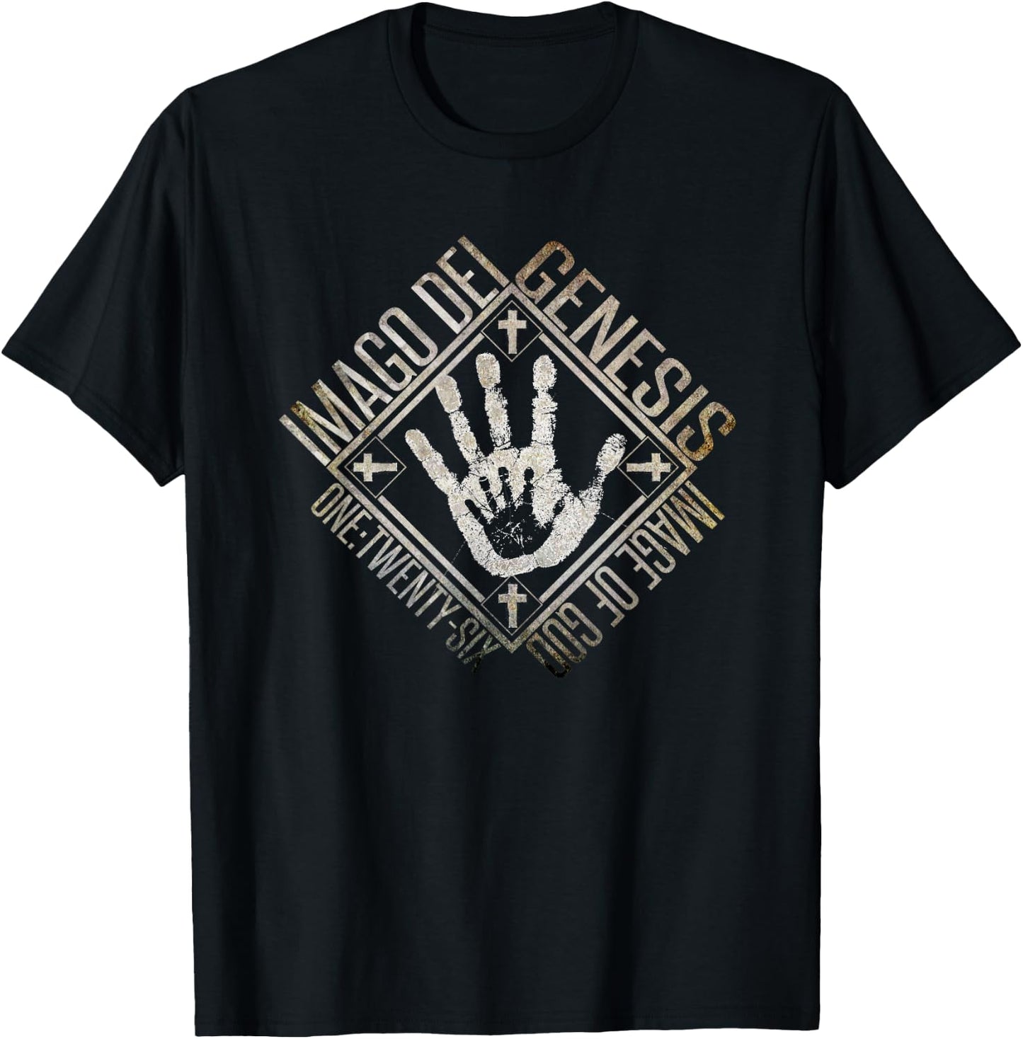 00014: Stylish Imago Dei (Image of God) T-Shirt - T-Shirt | Black