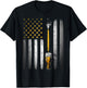 Retro USA US American Flag Beer Craft Brewer Craft Beer Men T-Shirt - T-Shirt | Black