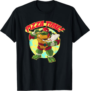 Raphael - Pizza Time! T-Shirt - T-Shirt | Black