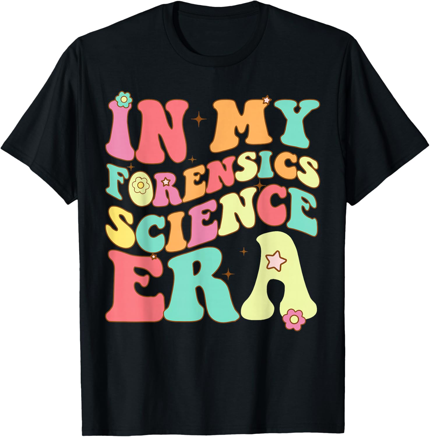 In My Forensics Science Era Detective Criminology Autopsy T-Shirt - T-Shirt | Black