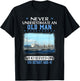 USS Detroit AOE-4 Veterans Day Father Day T-Shirt - T-Shirt | Black