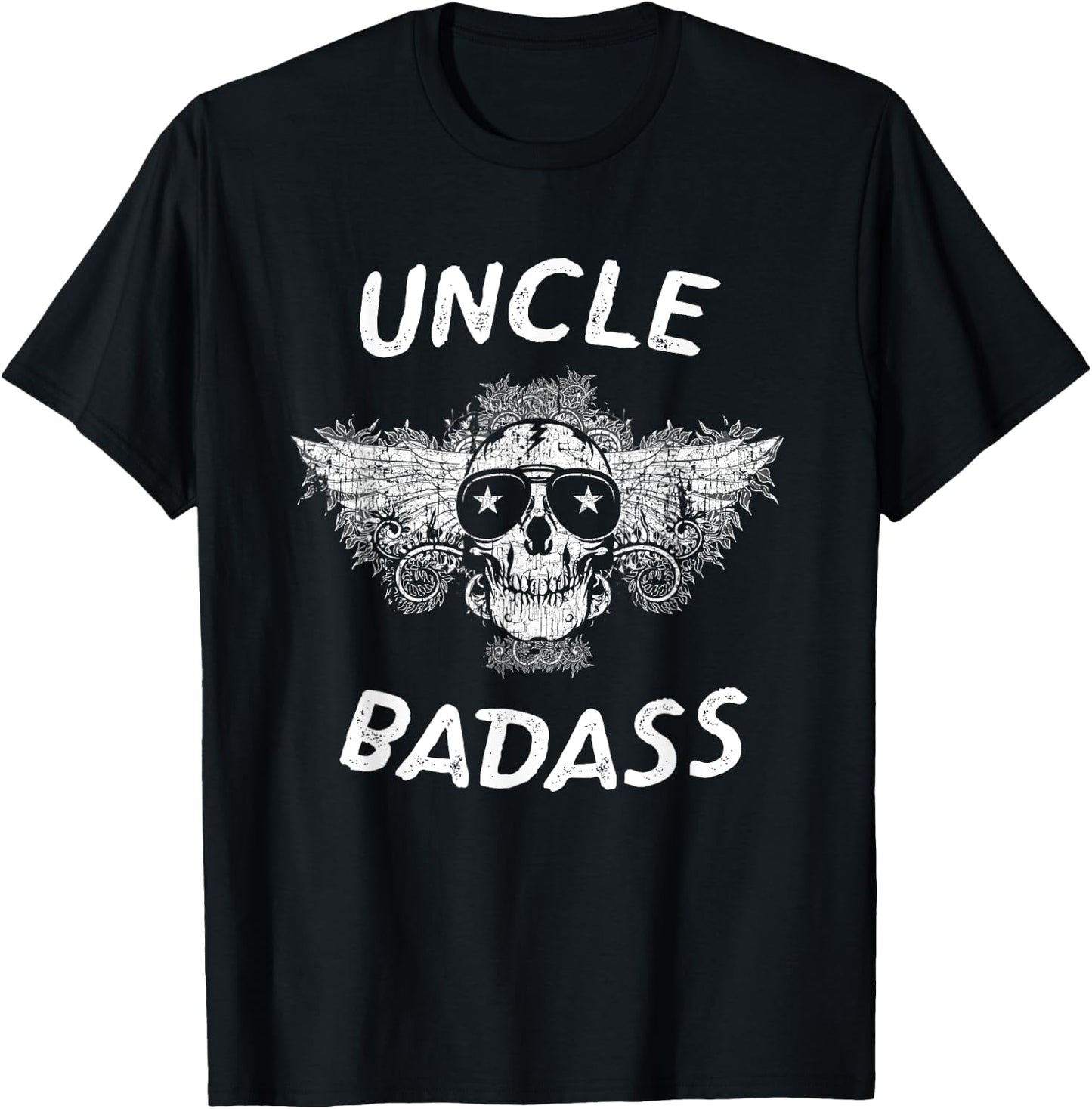 Uncle Badass T-Shirt - T-Shirt | Black