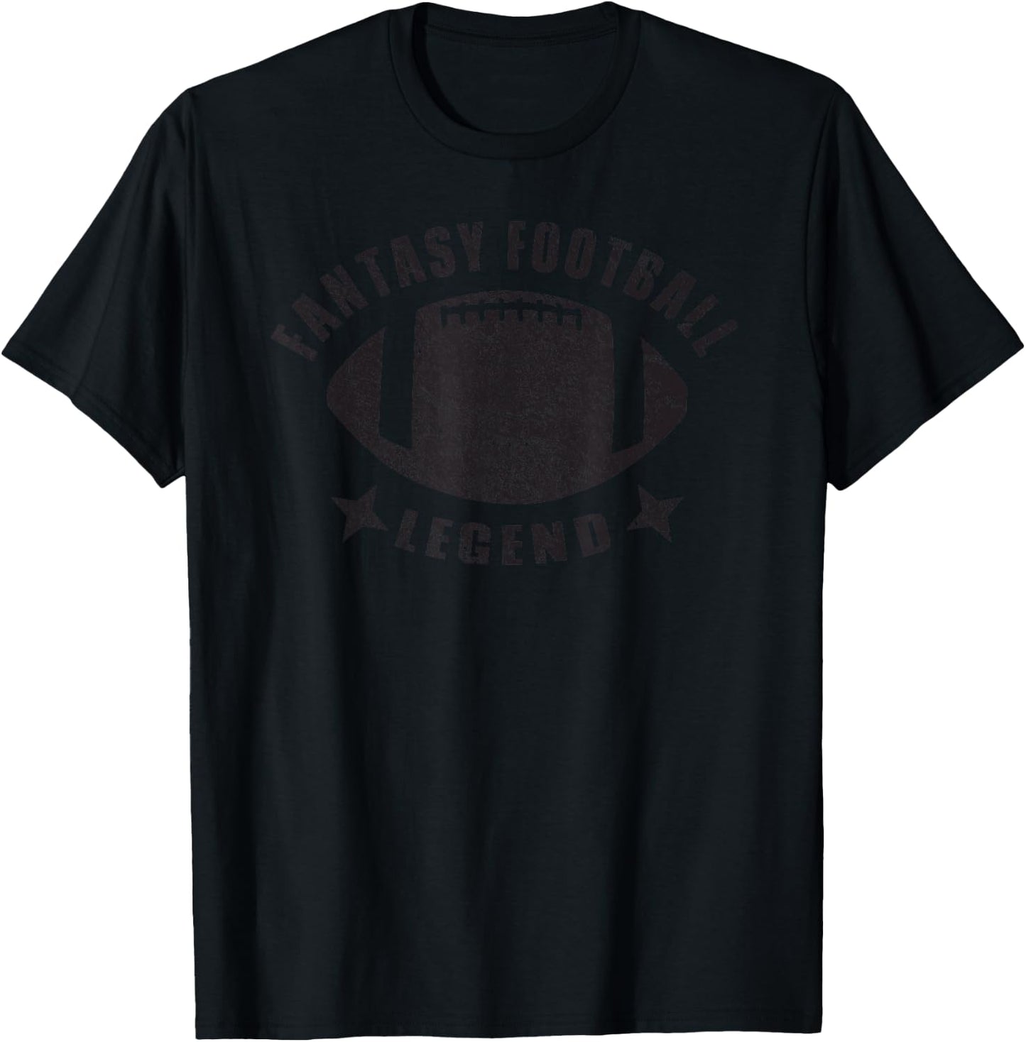 Fantasy Football Legend Funny Novelty Gameday T-Shirt - T-Shirt | Black