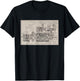 Early Automobile Engine & Transmission Diagram T-Shirt - T-Shirt | Black