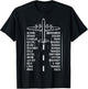 Phonetic Alphabet Pilot Airplane Aviation Vintage Gifts Men T-Shirt - T-Shirt | Black