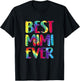 Best Mimi Ever Tie Dye Proud Grandma Mothers Day Gigi Gifts T-Shirt - T-Shirt | Black