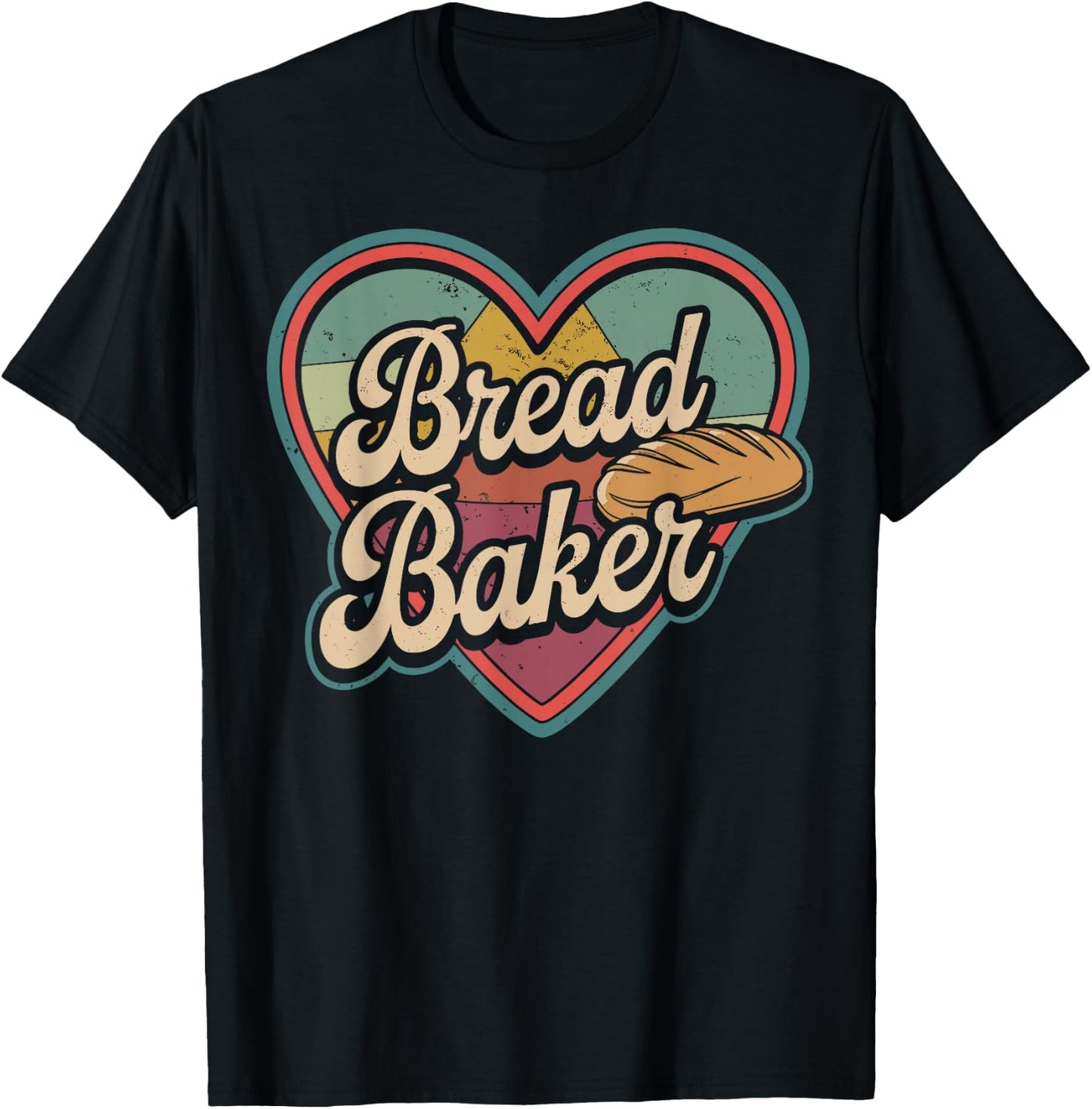 Bread Baker Bread Baking T-Shirt - T-Shirt | Black