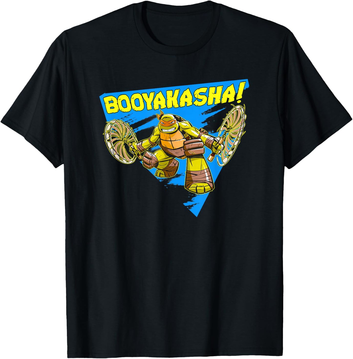 Michelangelo - Booyakasha! T-Shirt - T-Shirt | Black