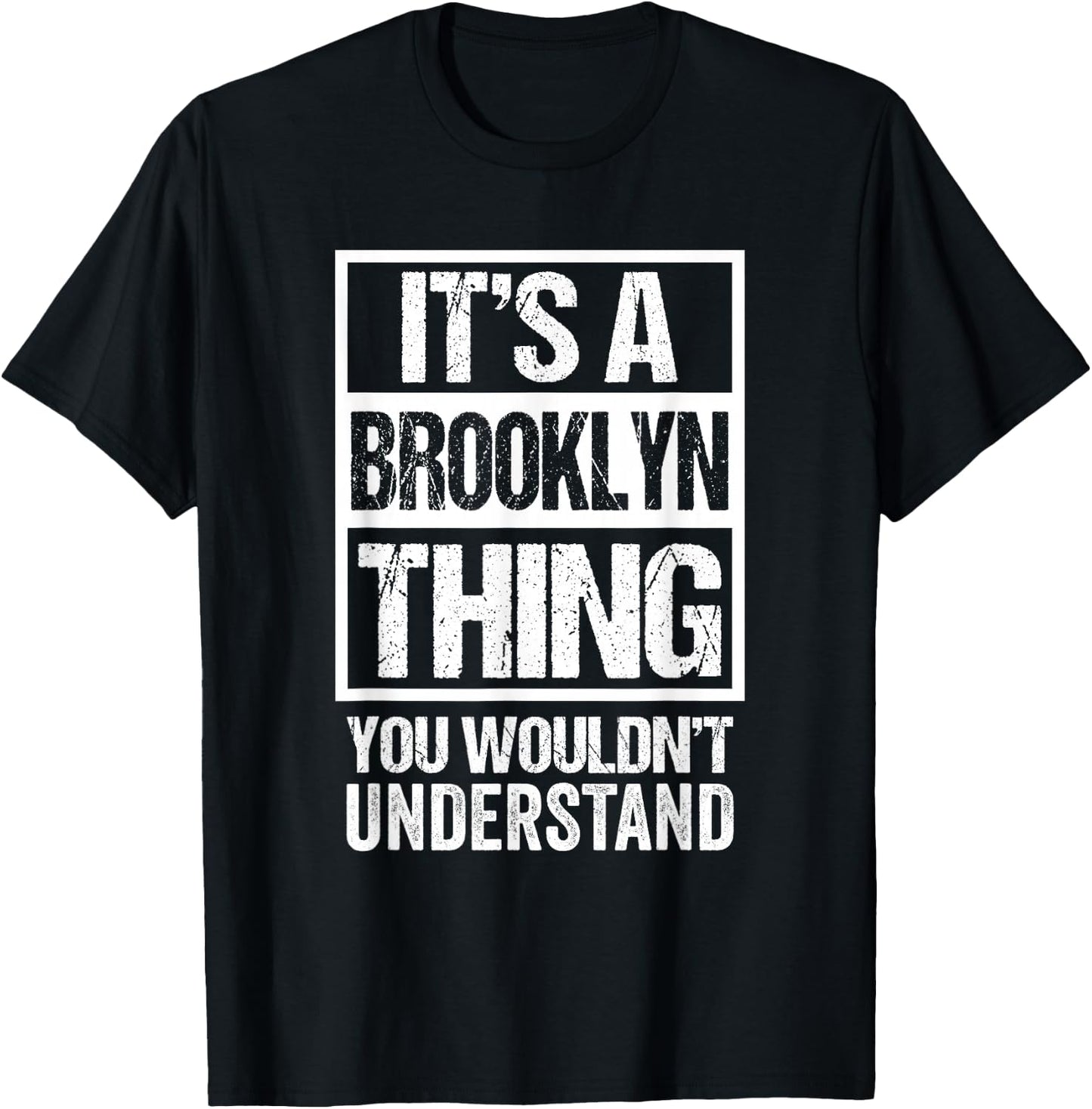 Funny Forename Gift Ideas for My Friend Brooklyn - Brooklyn First Name - -Adults - Black - Small - Short Sleeve - Cotton 65%, Polyester 35% T-Shirt - T-Shirt | Black
