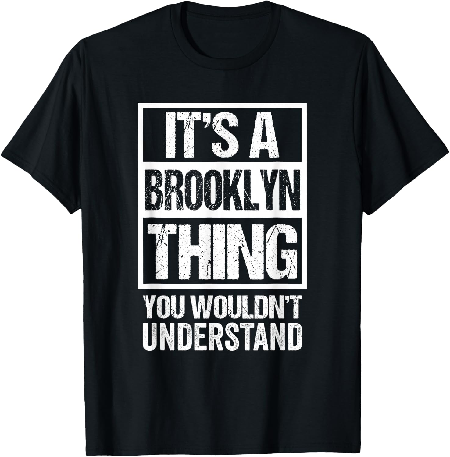 Funny Forename Gift Ideas for My Friend Brooklyn - Brooklyn First Name - -Adults - Black - Small - Short Sleeve - Cotton 65%, Polyester 35% T-Shirt - T-Shirt | Black