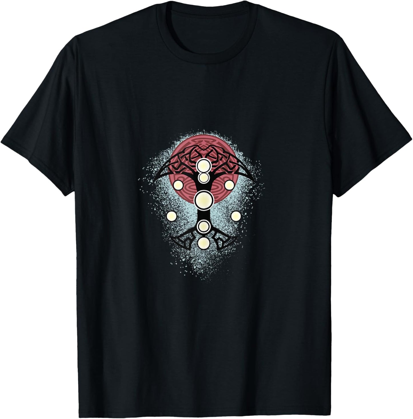 Marvel Thor: Love and Thunder Blue Splatter Icon T-Shirt - T-Shirt | Black